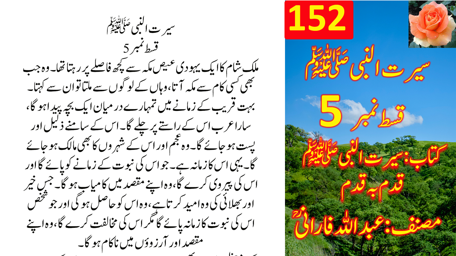 سیرت النبی ﷺ — قسط نمبر 5: ولادتِ نبوی ﷺ کی بشارتیں اور نامِ محمد ﷺ رکھنے کا واقعہ